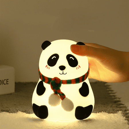 

Night Light for Kids Panda Gifts Cute LED Lamps for Teen Girls Bedroom Timer Auto Shutoff USB Battery Operated