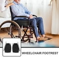 Wheelchair Footrest Folding Step Stool Leg Pad Wheelchairs Foot Rest Footrest Heavy Duty