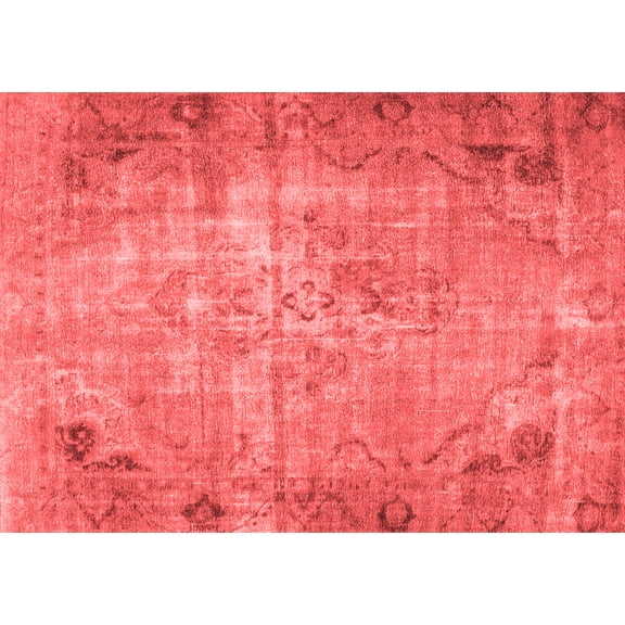Ahgly Company Indoor Rectangle Persian Red Traditional Area Rugs, 5' x 7'