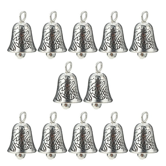 30Pcs Bells Decorations Small Hanging Bells Jewelry Making Bells Mini DIY Craft Bells