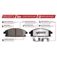 thumbnail image 3 of PowerStop Rear Z36 Truck & Tow Brake Pad and Rotor Kit with Red Powder Coated Calipers Fits: CADILLAC CHEVROLET GMC Select Models KC6562-36, 3 of 5