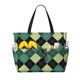 thumbnail image 1 of Fotbe Green Squares Bolsa de Viaje para Playa - Resistente al Agua, Bolsa Tote de Gran Capacidad y Ligera con 7 Bolsillos para Mujeres y Hombres, 1 of 7