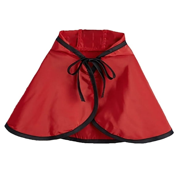 Pet Accessories Horns & Bowtie Hat Mini Doggy Halloween Cape Transformative Outfit Red Black & Orange