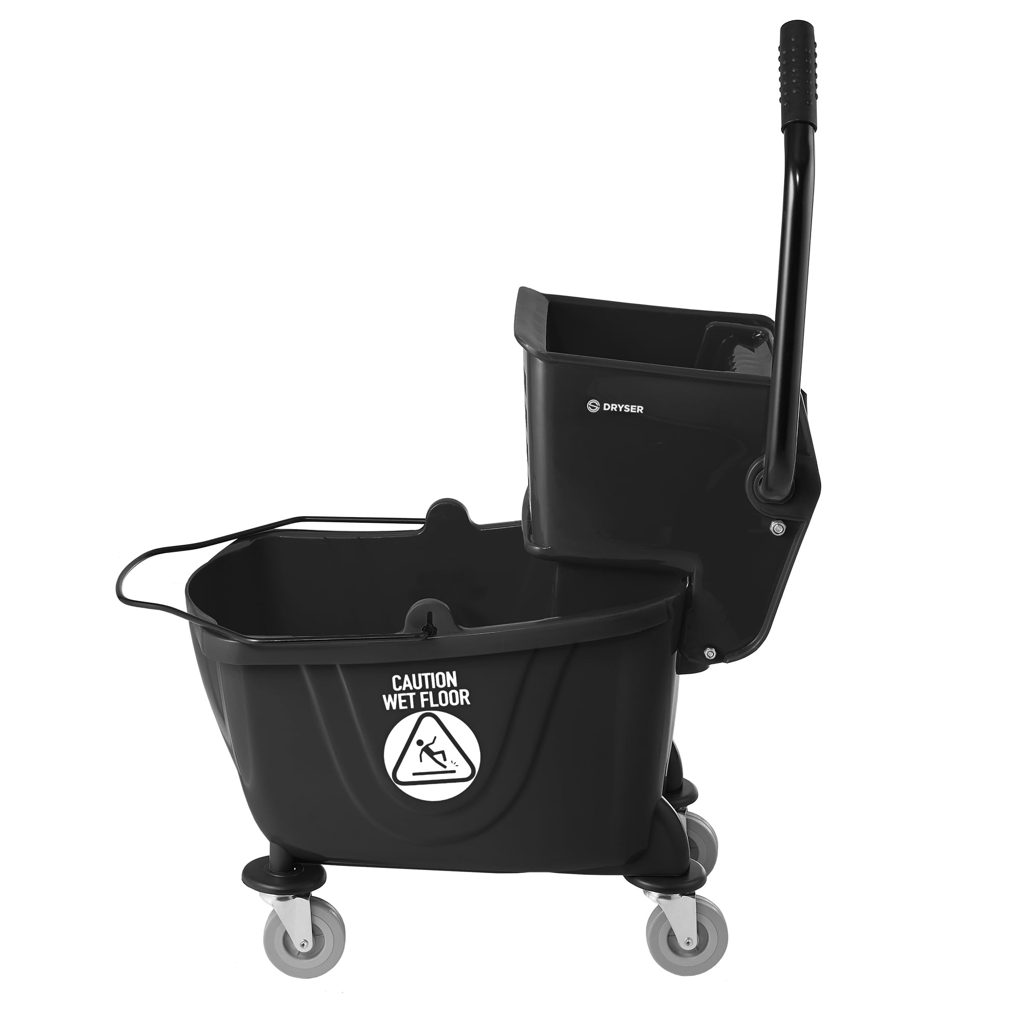 Meticpr Commercial Mop Bucket with Side Press Wringer, 5.28 Gallon Heavy  Duty All-in-One Tandem Mopping Bucket for Household, Commercial, Restaurant  Floor Cleaning - Yahoo Shopping