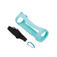 thumbnail image 1 of 3 Pcs/set Haut-Parleur Portable Sans Fil Compatible Bluetooth Étui de Protection en Silicone avec Sangle Mousqueton pour JBL Charge 4-Mint Vert, 1 of 1