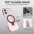 thumbnail image 6 of MyBat Pro Lure Series Case MagSafe Kickstand Ring for iPhone 16 - Red, 6 of 7