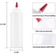 thumbnail image 2 of Botella exprimible con tapa roja, 2 recipientes de condimentos recargables a prueba de fugas para cocina de boca ancha, 17 onzas Xemadio LXY84, 2 of 6