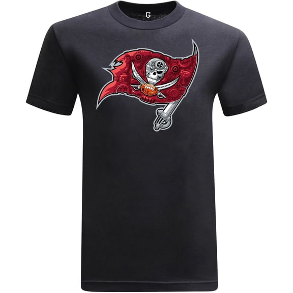 Tampa Bay Football Team Steampunk Buccaneer Pirate Men's T-Shirt