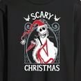 thumbnail image 3 of The Nightmare Before Christmas - Jack Scary Christmas - Men's Long Sleeve T-Shirt, 3 of 5