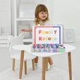 thumbnail image 4 of JAKANYQ Letter Set 104/208 Pieces With Plate Foam Letters For Preschool Children Spelling And Learning Color Education Refrigerator, 4 of 6