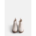 thumbnail image 3 of Wonder Nation Toddler Girl Ditsy Floral Chelsea Boot, 3 of 4
