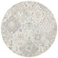 thumbnail image 4 of SAFAVIEH Glamour Charmaine Floral Wool Area Rug, Grey/Blue, 10' x 14', 4 of 9