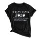 thumbnail image 1 of Gibobby Playera Manga Corta para Mujer Mujeres Casual Impresión Mangas O-Cuello Camiseta Suelta Blusa Tops(Vino,CH), 1 of 5