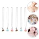 thumbnail image 3 of 6Pcs Delicate Friend Necklaces Decorative Best Friend Necklaces Plastic Donut Necklaces, 3 of 4