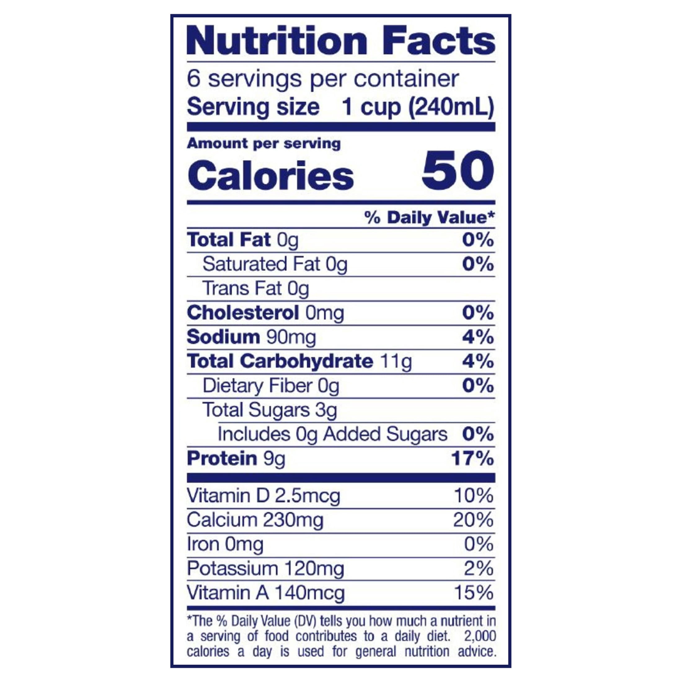 DairyPure Milk50 Vanilla Lactose Free Skim Milk, 48 Fl Oz