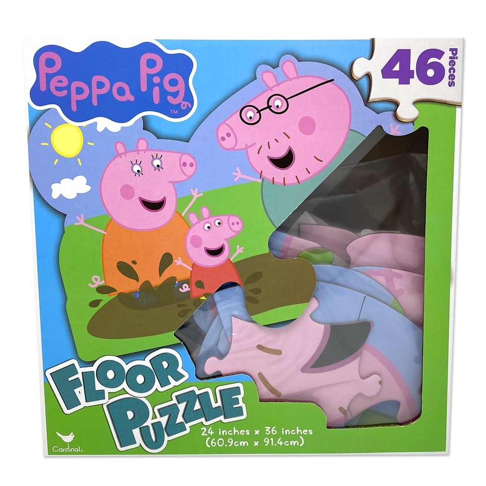 Clementoni 25458  40 Pieces  Peppa Pig Floor Puzzle