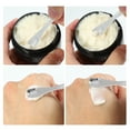 thumbnail image 5 of Unique Bargains 2 Pcs Mini Makeup Cosmetic Spoon Hangable Flat Mouth Facial Mask Spatula Silver Tone, 5 of 6