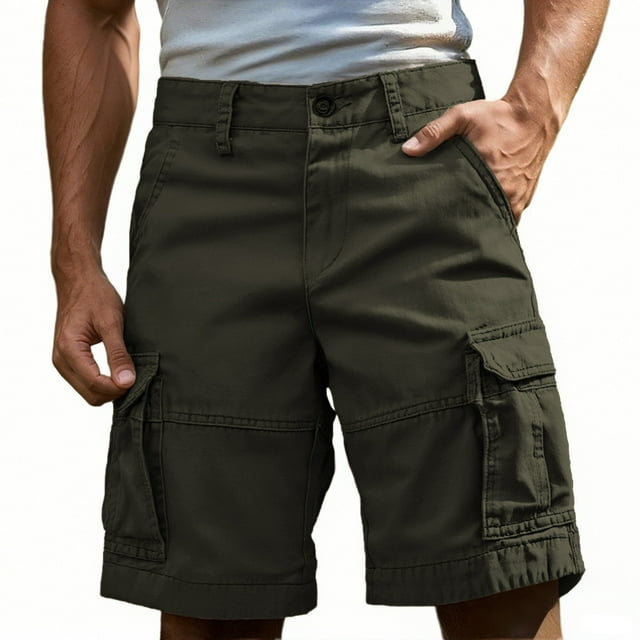 Pantalon Cargo pour Hommes, Pantalon de Travail Utilitaire Extérieur, Pantalon Extensible Confortable Décontracté pour Randonnée Camping Plateforme Titres Compétitifs Excluant Couleur et Taille