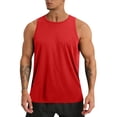 thumbnail image 2 of LRGSHF Mens Sleeveless Shirts Athletic Tank Top Summer Quick Dry Crew Neck Muscle T-Shirts Lightweight Breathable Casual Basic Tees, 2 of 4