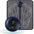 EMS Foot Massager Leg Reshaping Mat Pad Blood Relief Pains Rechargeable