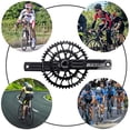 thumbnail image 4 of BUCKLOS Road Bike Crankset GXP Hollow Integrated Bicycle Crank Arm Gravel 48-32T Chainring Double Speed Chainwhee GXP Crankset, 4 of 4