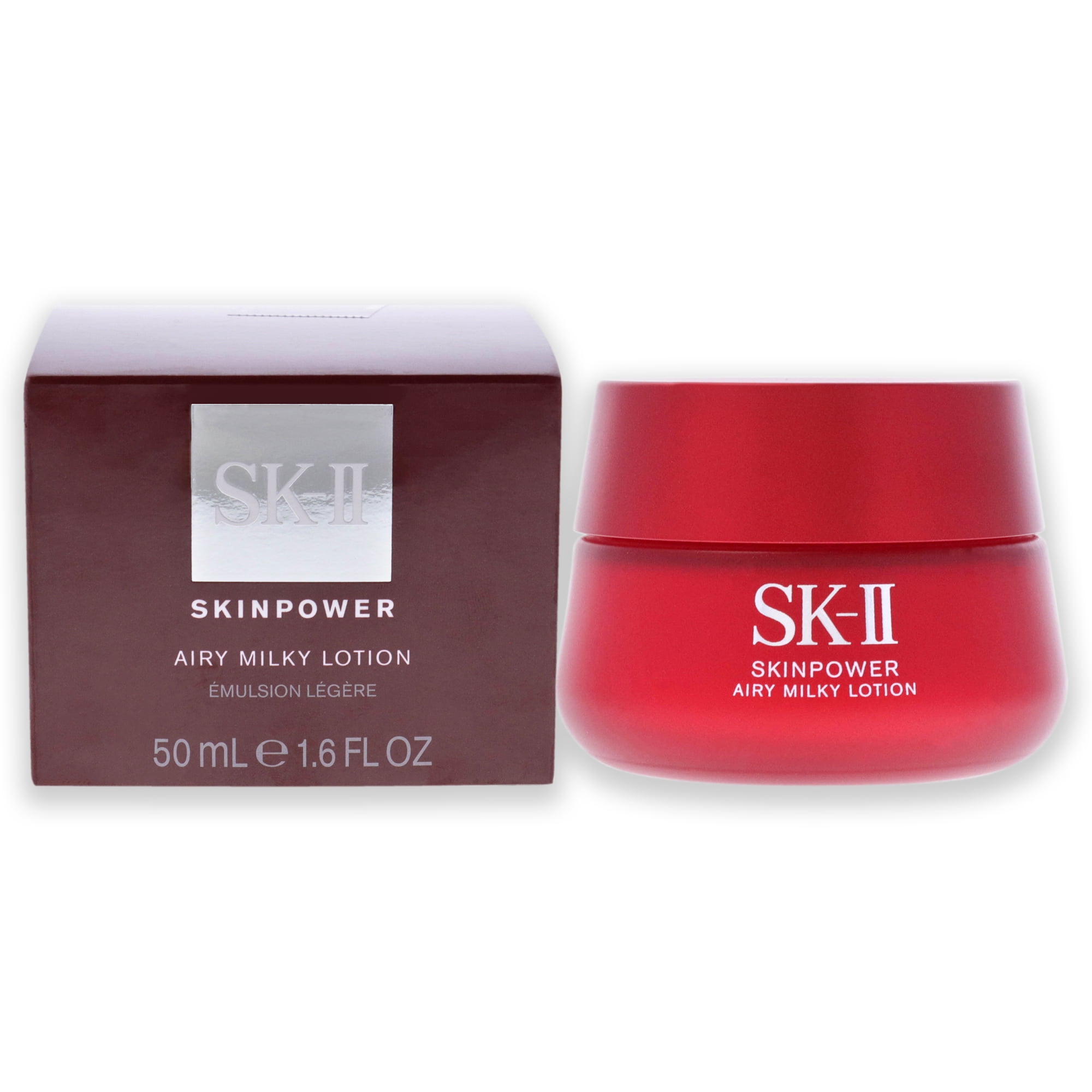 ルビーSKINPOWER AIRY MILKY LOTION 80g SK II Skinpower Airy Milky Lotion 80g/2.7oz for Dry Skin, Feather