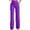 Purple, variant on Dress Pants for Women 2026 Fashion Straight Leg Office Work Slacks Work Business Slacks Casual High Waist Trousers with Pockets Purple L