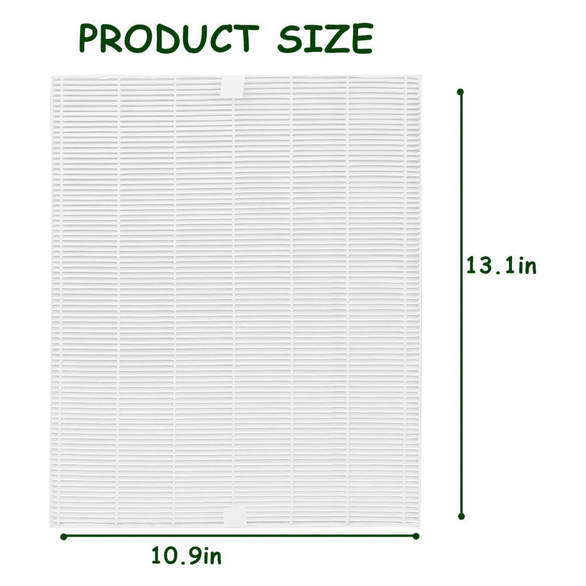 HEPA Replacement Filter S for C545 Air Purifier, Replaces 1712-0096-00, 6 Pack Filtrer Only