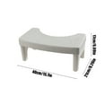 thumbnail image 3 of LEFTHIGH Home Detachable Squatting Stool Step Stool Convenient and Compact Great for Travel Fits All Toilets for Easy Storage Use in Any Bathroom Two Colors Christmas Home Decor, 3 of 6