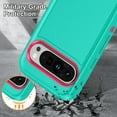 thumbnail image 5 of TECH CIRCLE Fashion Case for Google Pixel 9 Pro, Pixel 9 Case 6.3" (2024) - Durable Protective Shockproof Phone Case with Kickstand, Lightweight Cute Slim Pocket-friendly Cover, Mint, 5 of 8