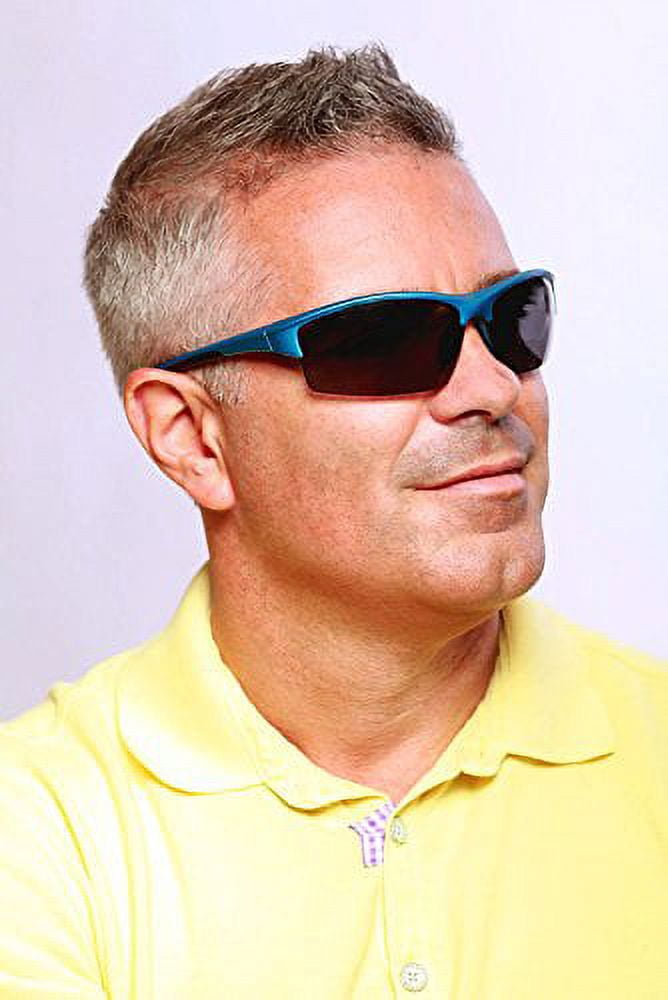 "Stone Creek" MX1 Wrap-Around Bifocal Reading Sunglasses Color: Tortoise w/ Amber Lens, Power: 2