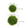 thumbnail image 2 of BESTYASH 4Pcs Orbs Decorative Balls Green Plastic Round Decoration Outdoor Decoration Event Planners Home Owners, 2 of 8