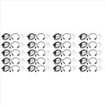thumbnail image 1 of 20X MicróFono de Garganta VibracióN Auricular Auricular para Radio Bidireccional Uv-5R Uv-82 Uv-B6 -888S Auricular Walkie Talkie, 1 of 5