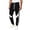 Black, variant on MXALUOB Track Pants for Men Color Block Elastic Waist Drawstring Athletic Joggers Fashion Full Length Workout Pant Gym Running Trousers