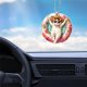 thumbnail image 4 of Cool Swimming Circles Puppy Pendant 2D Flat Acrylic Backpack Pendant Hanging Car Pendant Decoration, 4 of 7