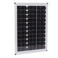 thumbnail image 3 of Controlador impermeable de 20 A para kit de panel solar monocristalino de 100 W para camping de 12 V/24 V, 3 of 8