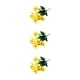 thumbnail image 4 of Moyic 3x Iris Japonica simulado para decoraciones vibrantes para el hogar La simulación tridimensional y completa es amarilla Type1 NO1, 4 of 6
