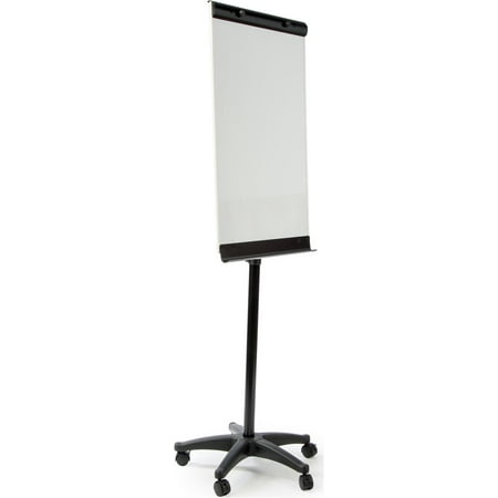 portable mobile dry erase easel magnetic rolling and locking
