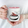 thumbnail image 5 of CafePress - Curling Stone Mug Mugs - 11 oz Ceramic Mug - Novelty Coffee Tea Cup, 5 of 6