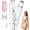 Pearl White, variant on Bikini Trimmer for Women - Gentle  Razor for  Areas,  -C   for  & , Stocking Stuffers Holiday  (Petal  with )