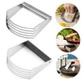 thumbnail image 2 of Stainless Steel Soft Grip Pastry Blender Dough Cutter Flour Mixer Cake Stock U4D2, 2 of 8