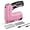 Pink, variant on WORKPRO Electric Staple Gun, 2-in-1 Brad Nailer Electric with 2000PCS Staples Nails & USB Charger, 3.6V Staple Gun for Upholstering, Crafts, Carpentry, DIY, Pink Ribbon