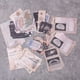 thumbnail image 2 of Juego de suministros vintage para scrapbooking (200 piezas) para diarios de arte, agendas, papel para scrapbooking, pegatinas para manualidades (A), 2 of 5