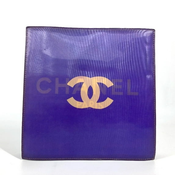 Pre-Owned CHANEL Chanel Hologram CC Coco Mark Double Chain Bag Shoulder Leather... (Fair)