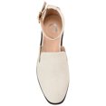 thumbnail image 5 of Journee Womens Loreta Buckle Square Toe Loafer Flats, Widths Available, 5 of 10