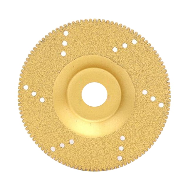 Hojas de recubiertas de diamante Sunnimix 100mm agujero dorado muela de diamante
