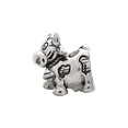 thumbnail image 2 of Cow w/ Bell Kids Charm .925 Sterling Silver Antique Finish Reflection Beads, 2 of 6