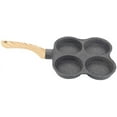 thumbnail image 2 of Egg Pan Omelette Pan Roast, 4-Hole Omelette Pan Non-Stick Frying Pans, Breakfast Pancake Maker For Induction Cooker Gas Stove, 2 of 7