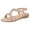 Pink, variant on Walking Sandals Women Women Shoes Thick Sole Wedge Sandals Fashion Pearl Outdoor Beach Bohemian Sandals Black 37