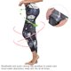 thumbnail image 5 of Culturismo Mujeres Corriendo Pantalones de impresión Yoga Gimnasio Entrenamiento deportivo femenino Leggings ajustados (S), 5 of 8